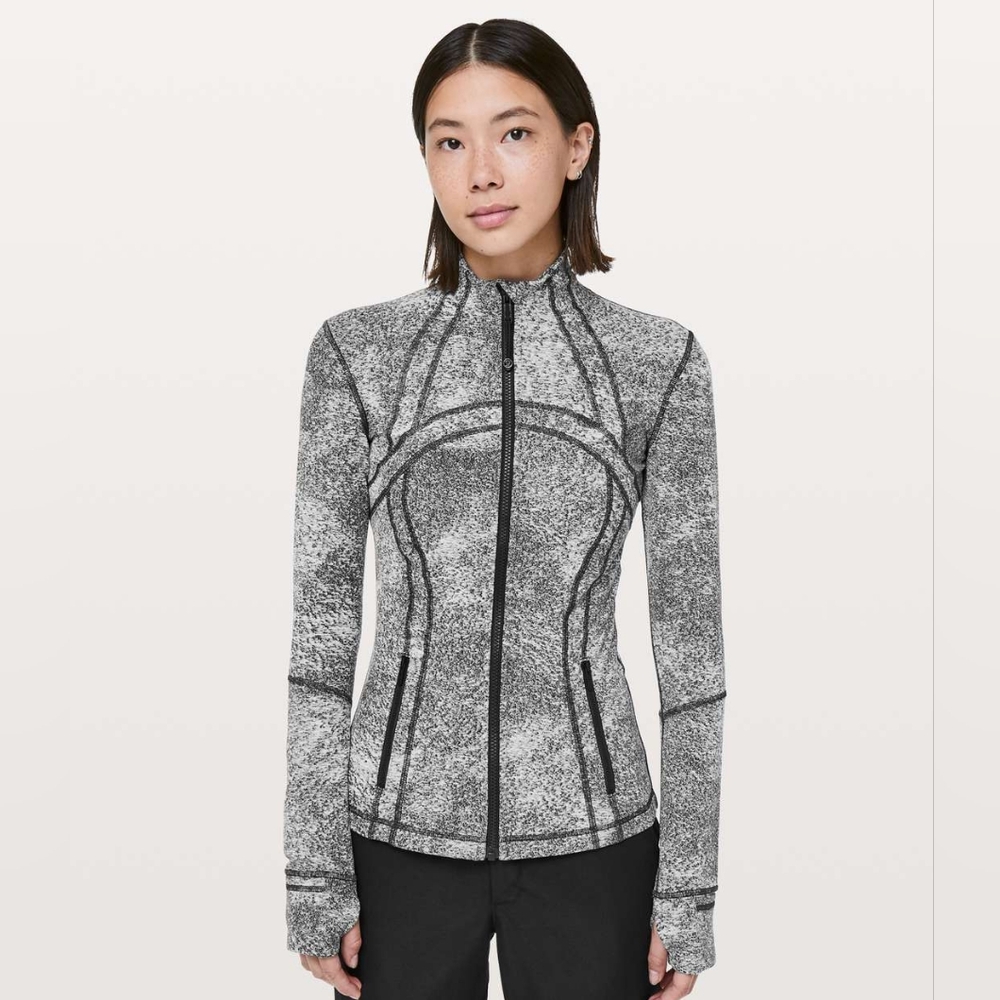 Lululemon Define Luon Spray Jacquard zip-front jacket